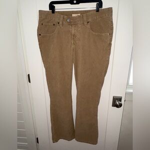 vintage Y2K Levi's 542 low flare corduroy jeans women's plus 18M EUC LN